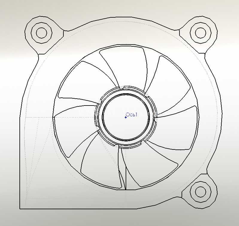旧80*25风扇的3D打印升级v1.1