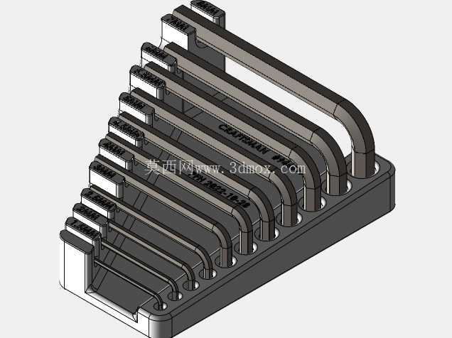 Craftsman 946677 20 件 MERIC 六角扳手套装 3DP