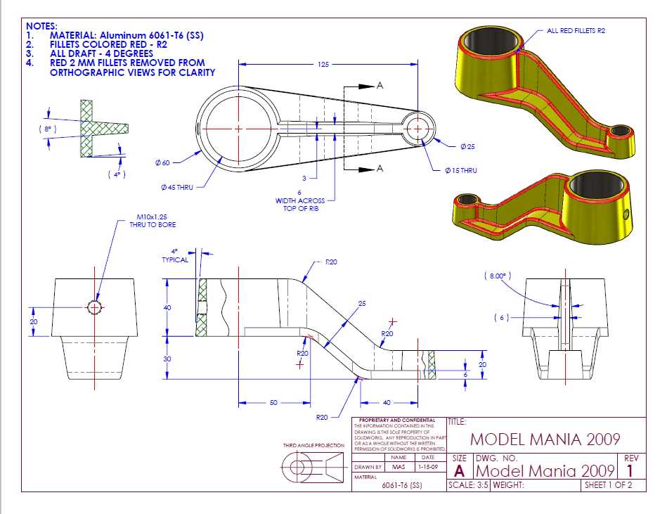 SOLIDWORKS World ��ϰ��Model Mania 2009��