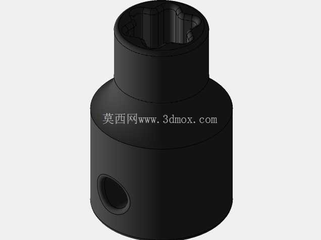 CARL-0001-000 Rev A Carlyle 外部星形冲击插座 3DP