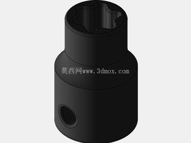 CARL-0001-000 Rev A Carlyle 外部星形冲击插座 3DP