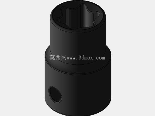 CARL-0001-000 Rev A Carlyle 外部星形冲击插座 3DP