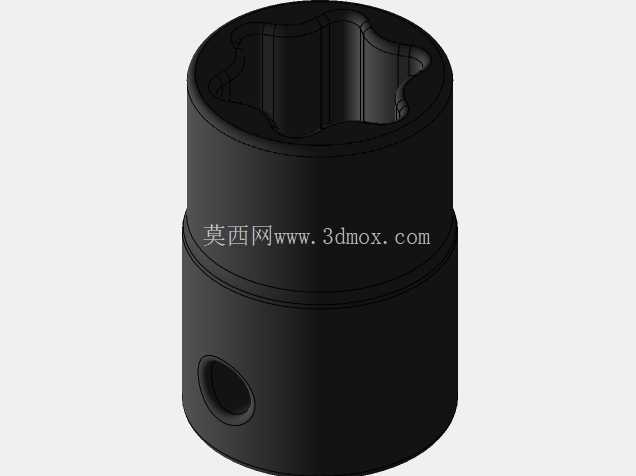 CARL-0001-000 Rev A Carlyle 外部星形冲击插座 3DP
