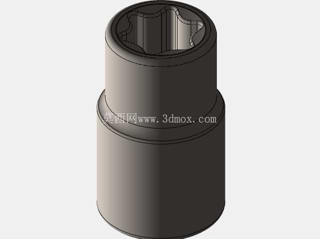 CARL-0001-000 Rev A Carlyle 外部星形冲击插座 3DP