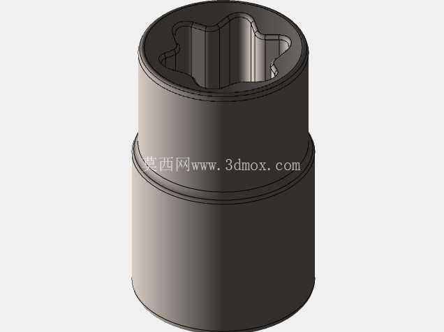 CARL-0001-000 Rev A Carlyle 外部星形冲击插座 3DP