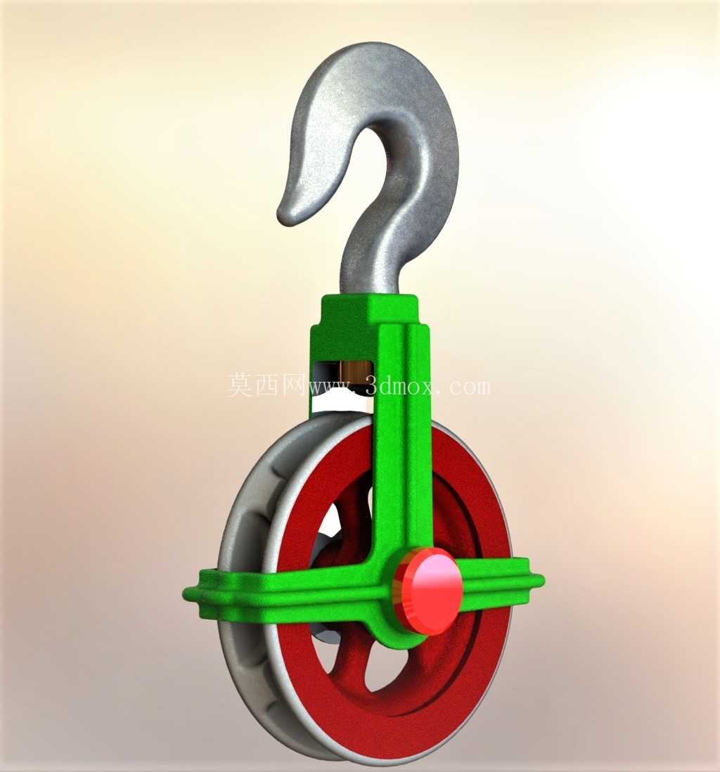 Rueda para cadena con gancho��