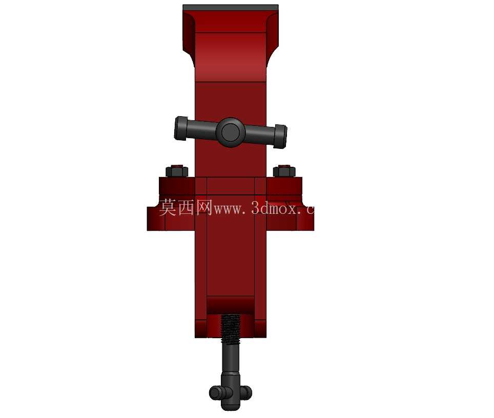 台虎钳 – SolidWorks 模型 + 2D 工程图 (PDF)
