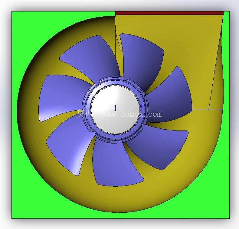 旧80*25风扇的3D打印升级v0.1