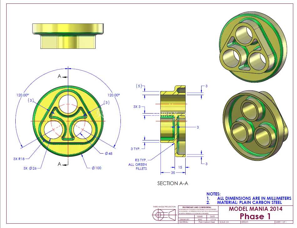 SOLIDWORKS World ��ϰ��Model Mania 2014��