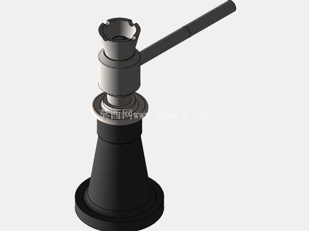 螺旋千斤顶零件和装配 Solidworks 2014