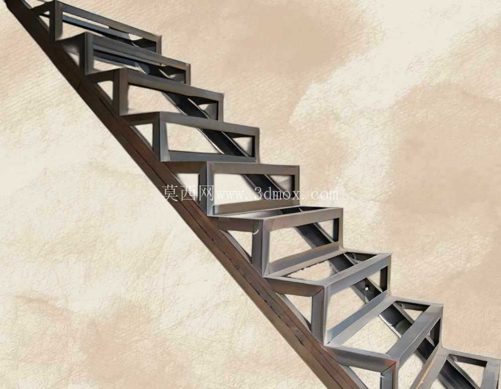 使用 SolidWorks 焊件创建钢楼梯