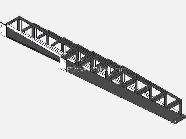 使用 SolidWorks 焊件创建钢楼梯