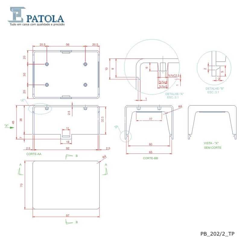 Caixas Plasticas Patola