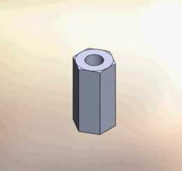 M3 内六角螺柱 H5x10mm