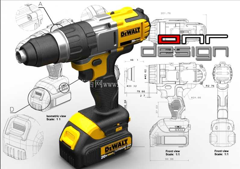 Dawalt 20V 最大钻机