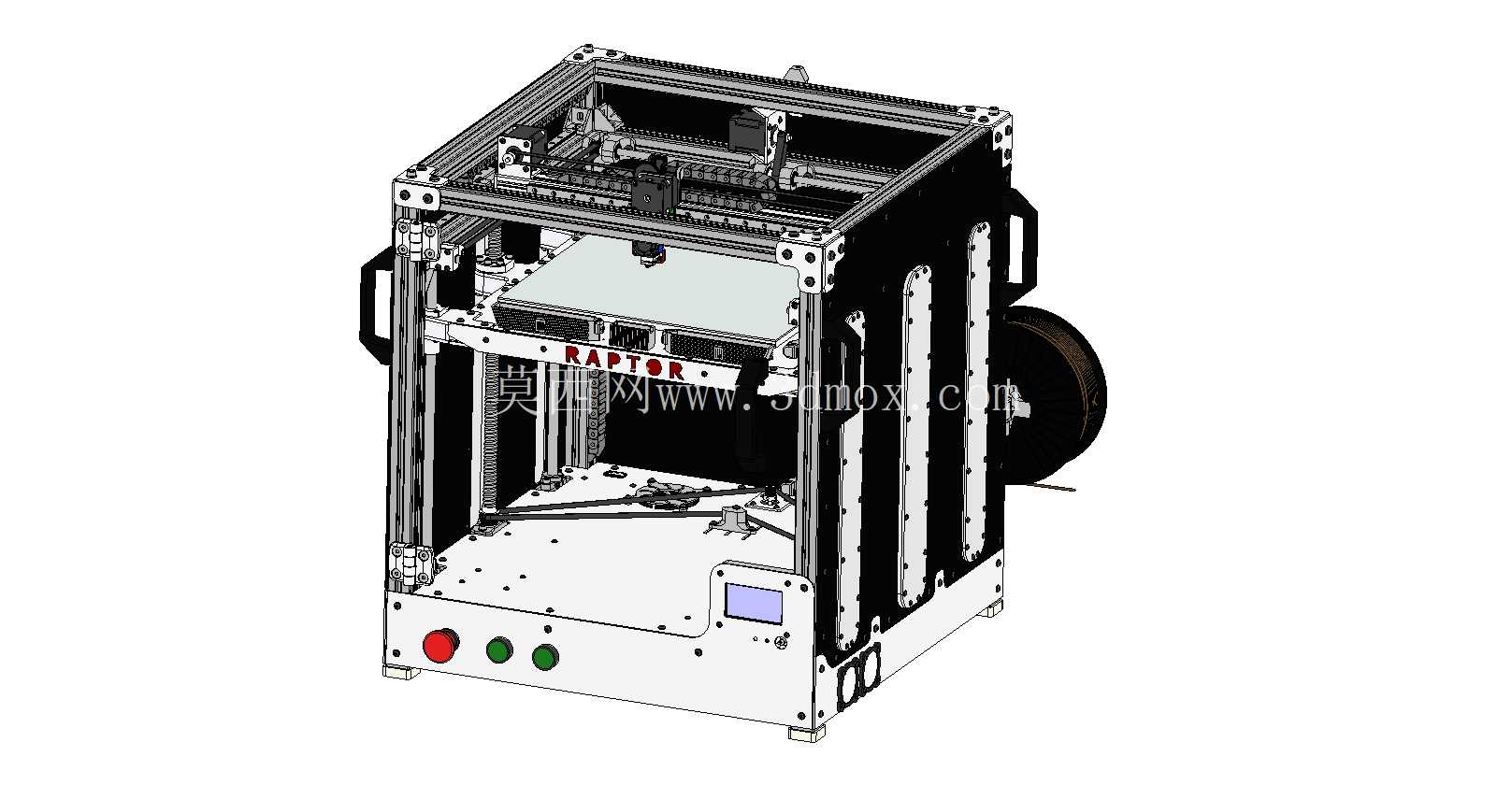MECH - FDM 3D ��ӡ�� - RAPTOR-360