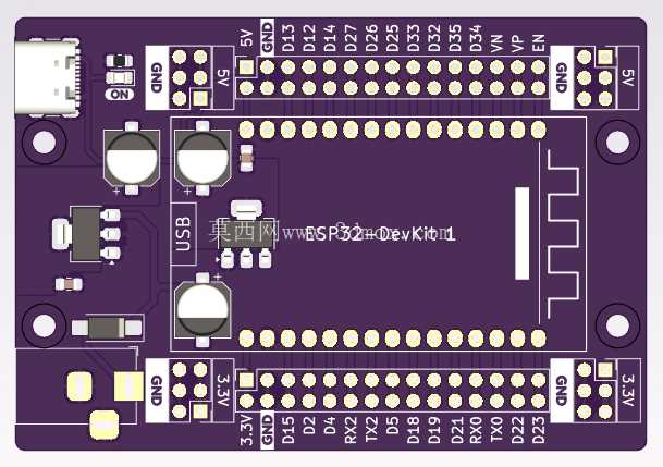 ESP32 DevKit_1 Shield(扩展板)