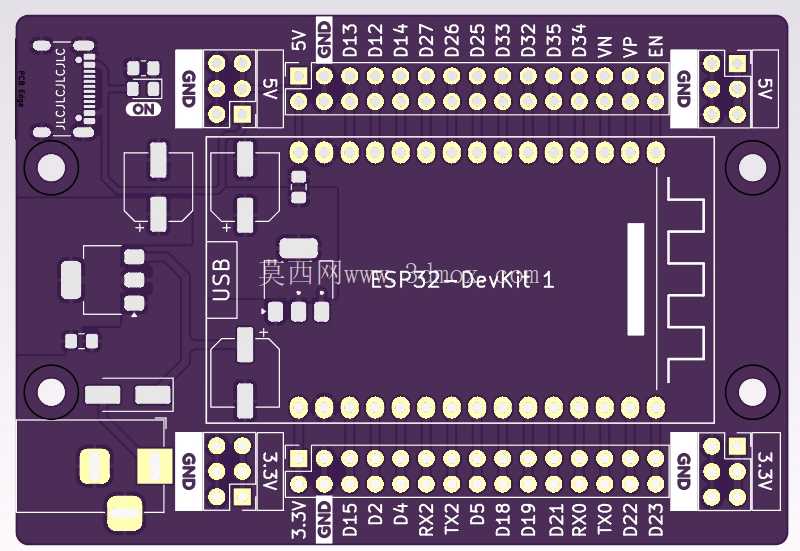 ESP32 DevKit_1 Shield(扩展板)