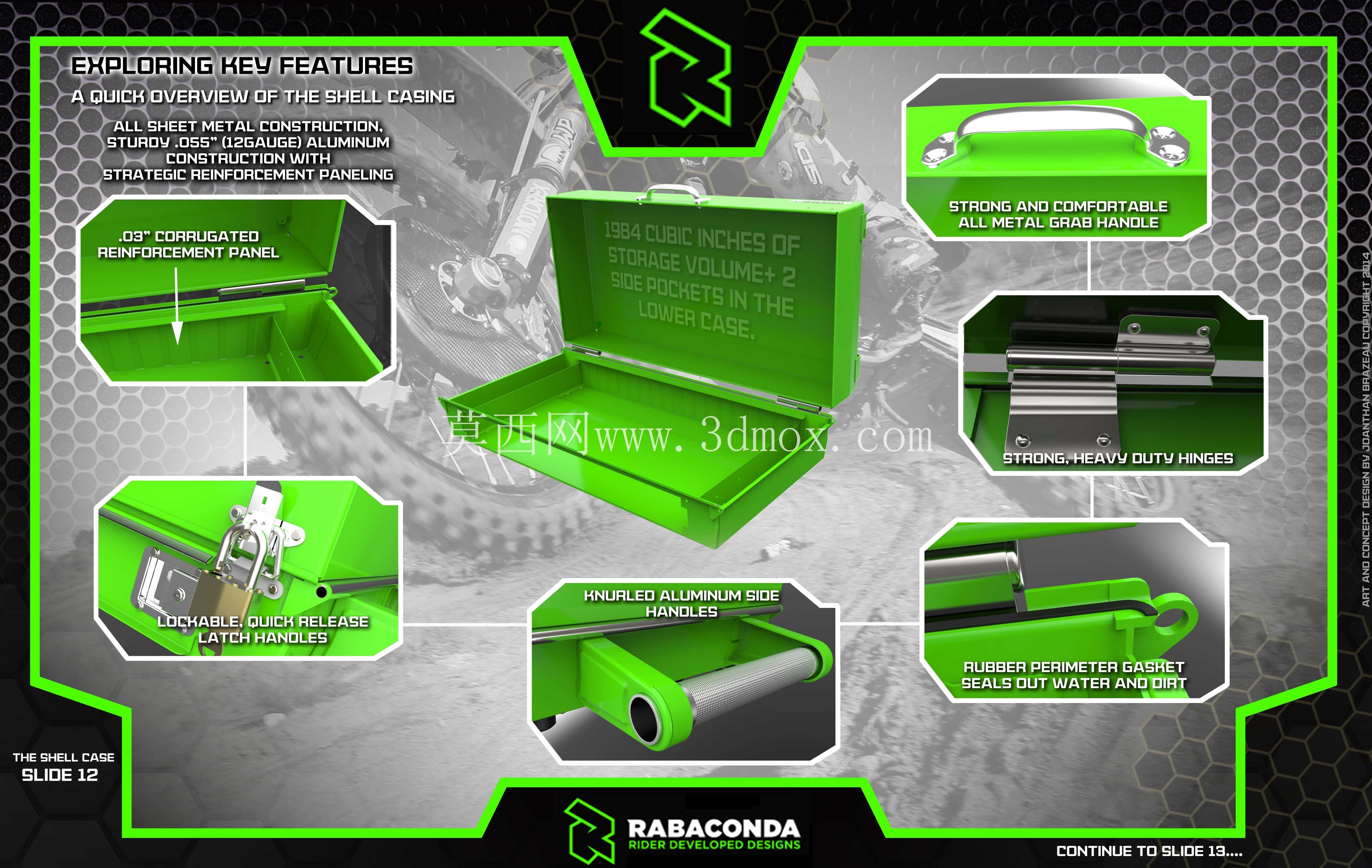 便携式办公桌:Rabaconda Race Case