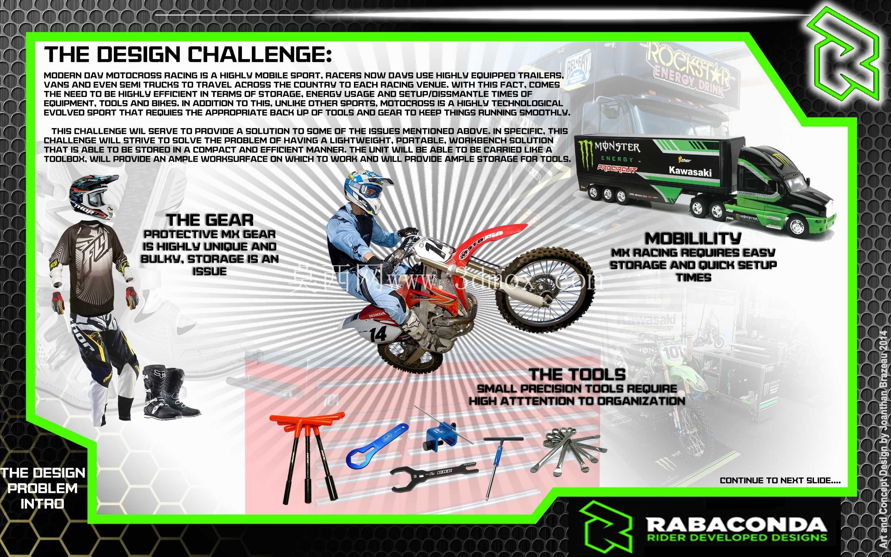便携式办公桌:Rabaconda Race Case