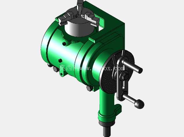  Torno e componentes��Inventor��mecanica��������metalomecanica��3d