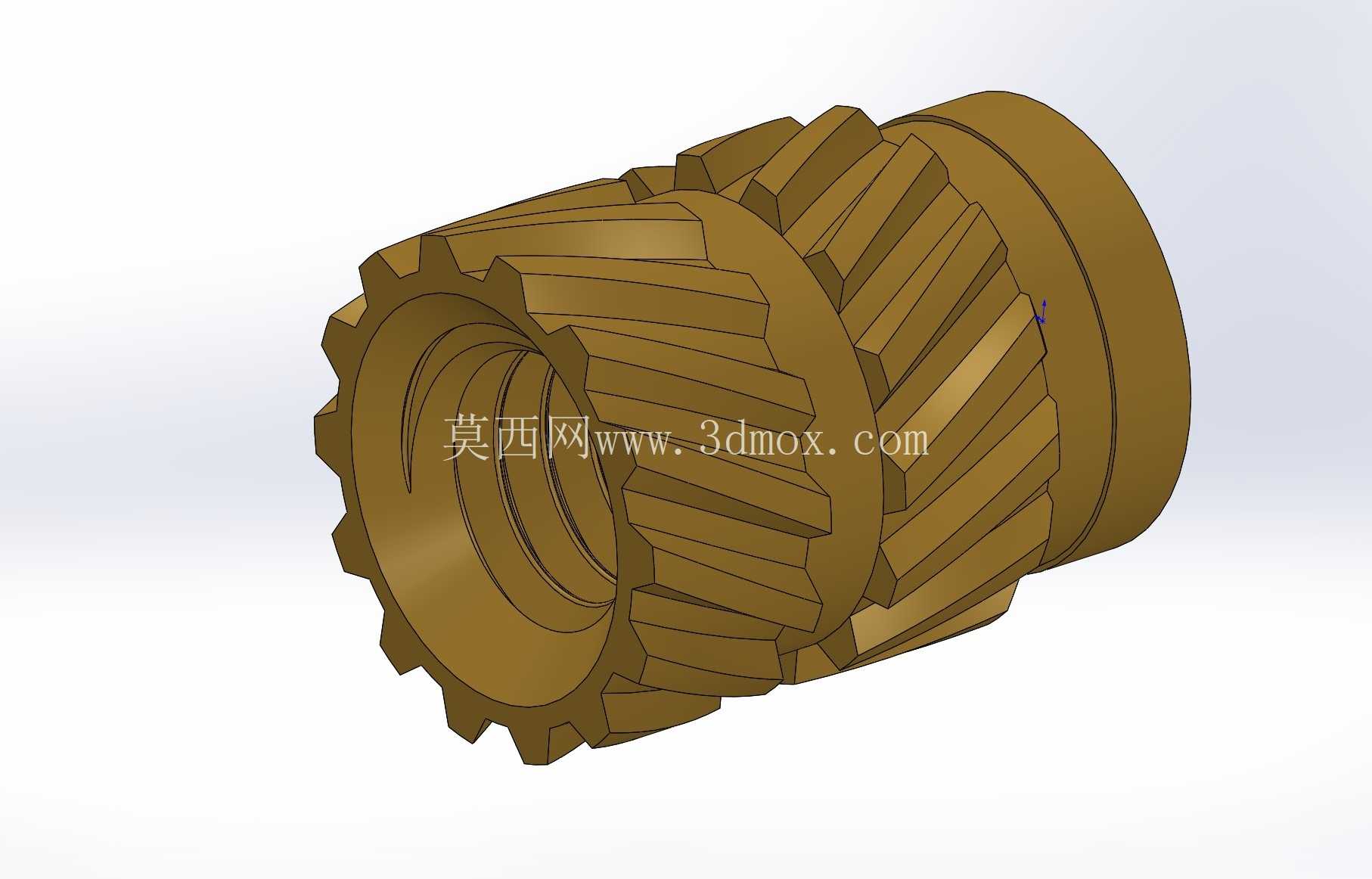 M3 嵌入螺母组,带 V 形槽 d4.6mm