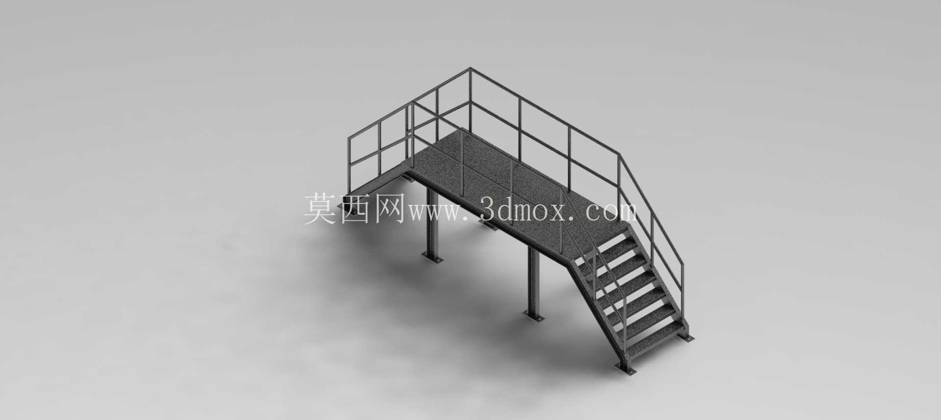 ��ҵ��¥�� - 3D CAD ģ�ͣ�STEP �ļ���