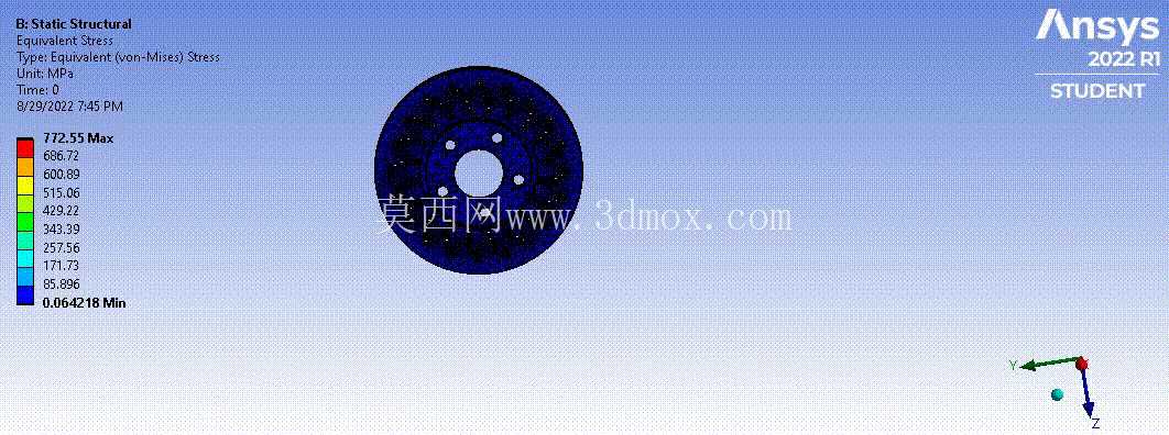 盘式制动器分析