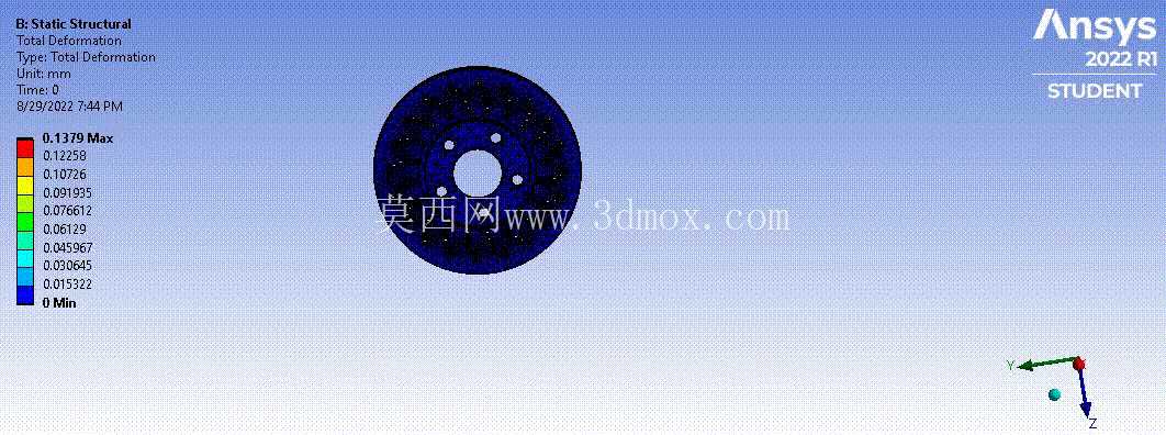 盘式制动器分析