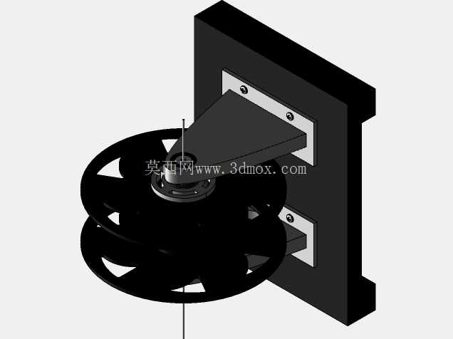 适用于所有 3D 打印机的通用线轴支架