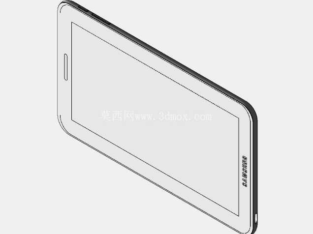 �º�Ĭ�µ����� Galaxy Tab2 3D ģ��