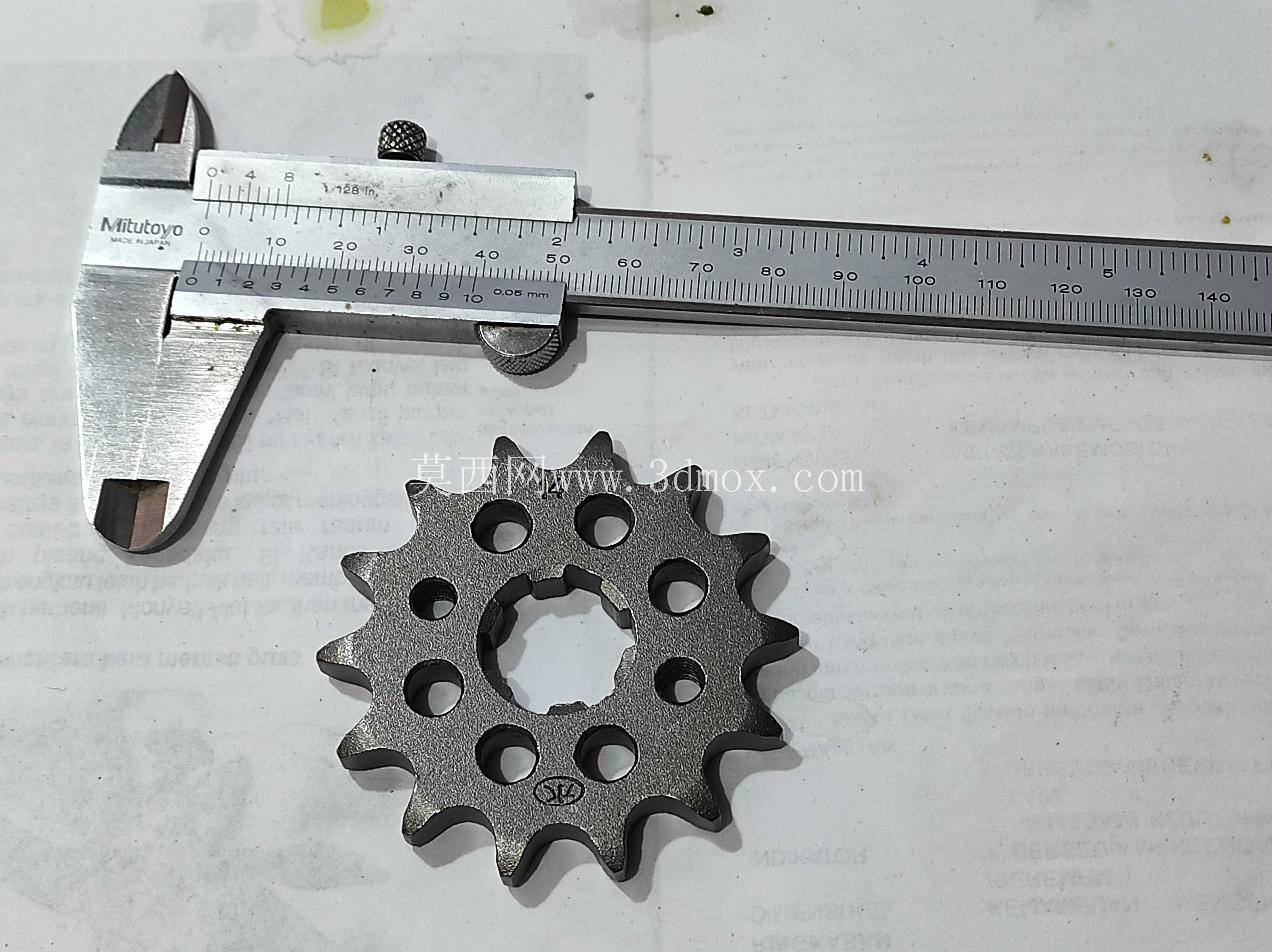 链轮 14T 428 发球杆