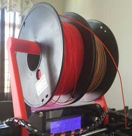 Prusa i3 7mm亚克力框架线轴