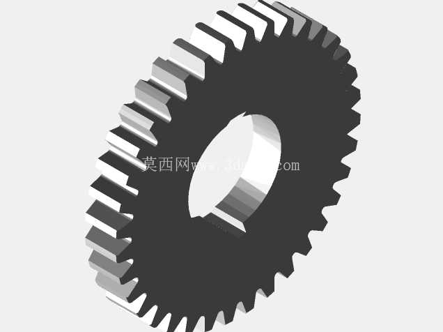 165型或DIP-500型螺纹车床主传动调速箱15号齿轮图