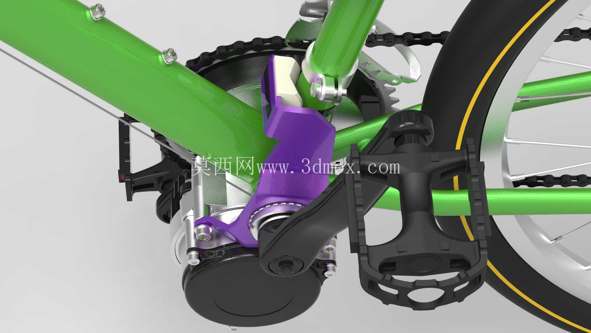 Sunstar ibike 电机夹具 (v3)