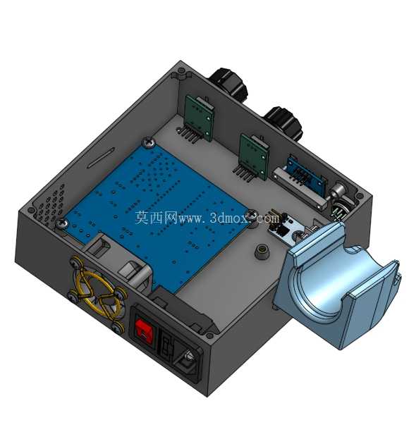 DIY Arduino热风站盒子案例