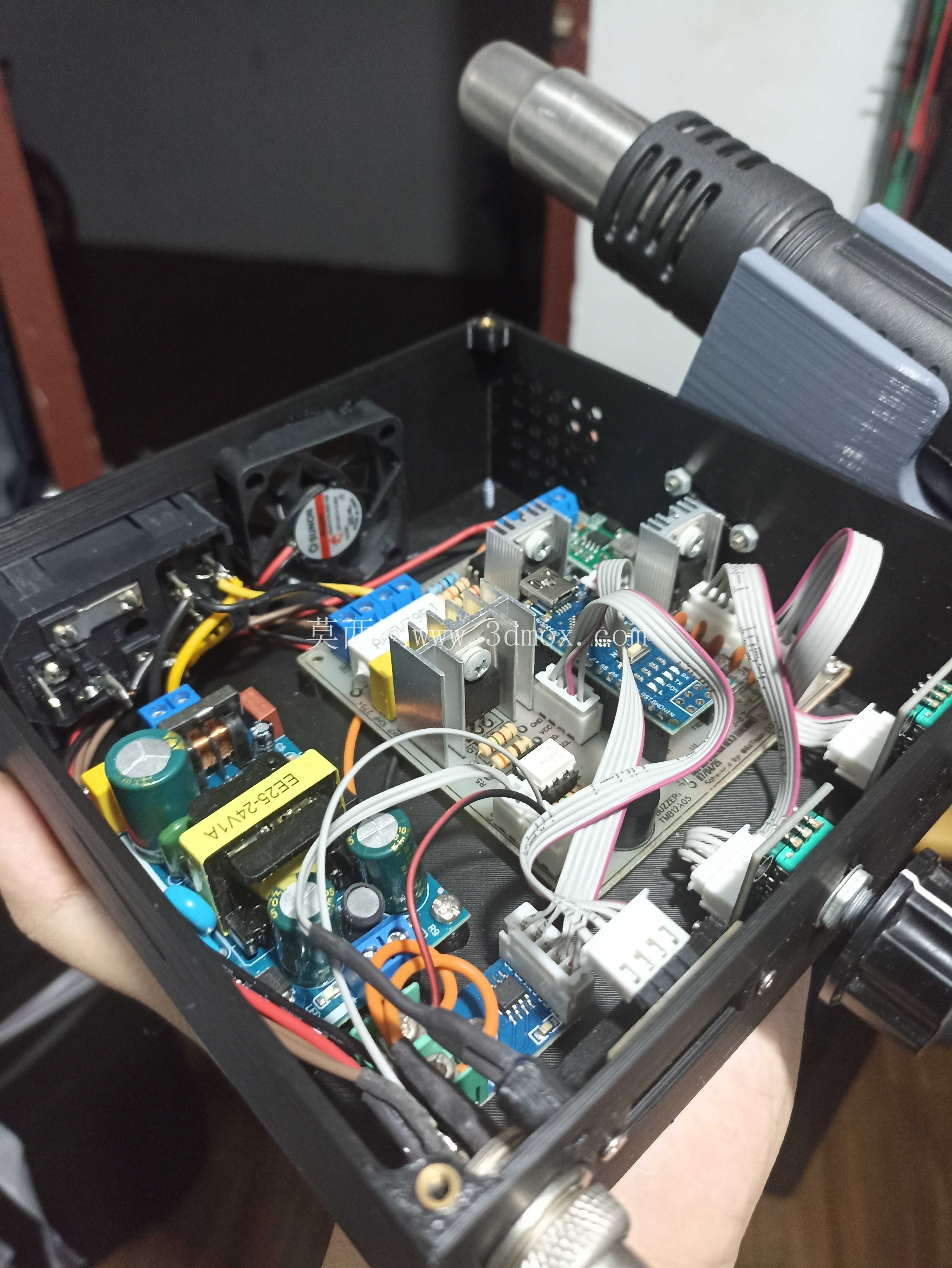 DIY Arduino热风站盒子案例