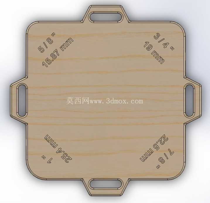 Rockler 角半径路由模板