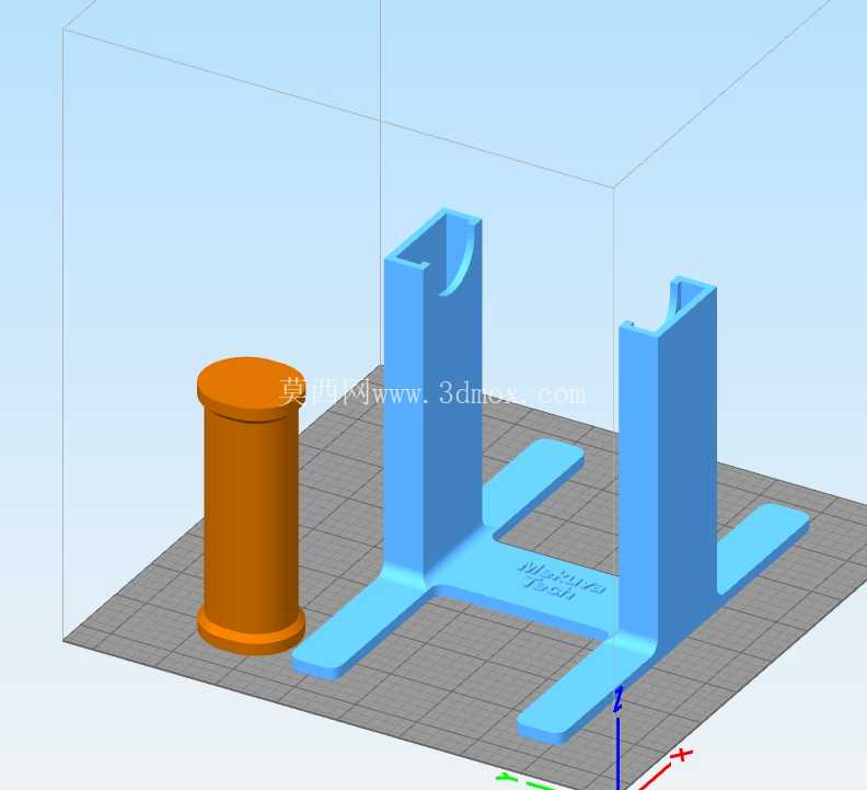 3D打印机外部线轴支架(支持较少打印)