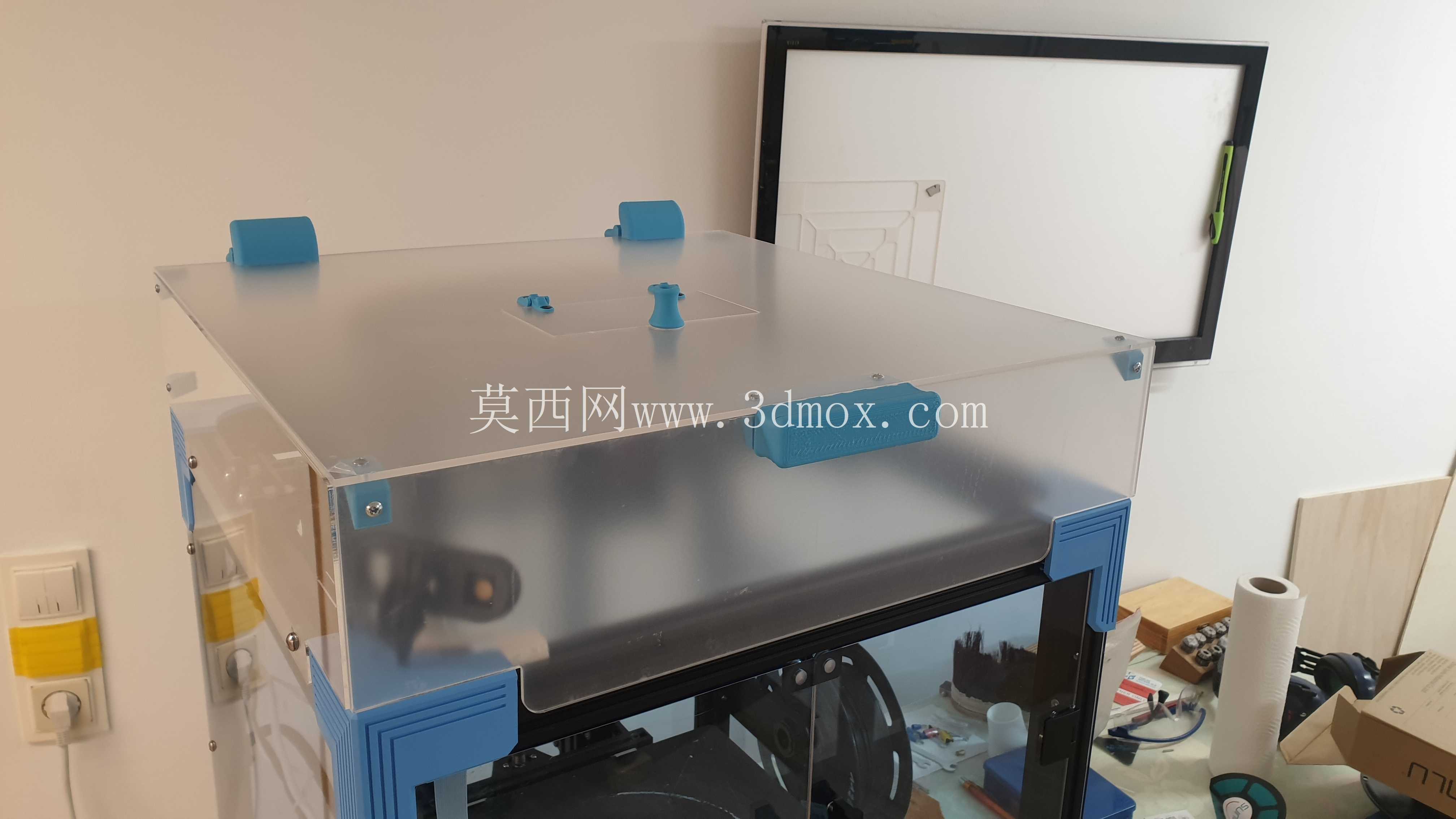 Ender 6 顶盖的 3D 打印部件