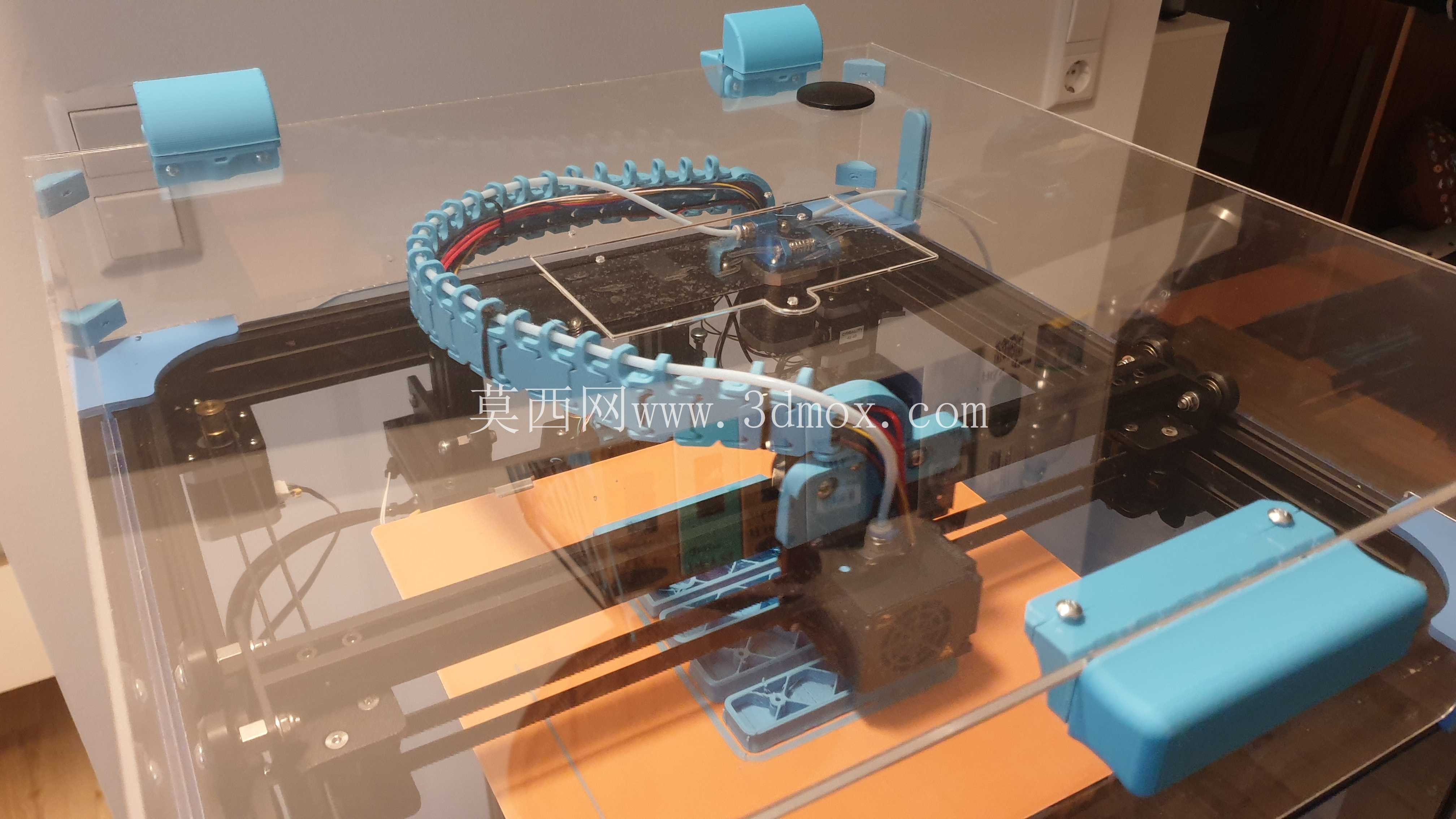 Ender 6 顶盖的 3D 打印部件