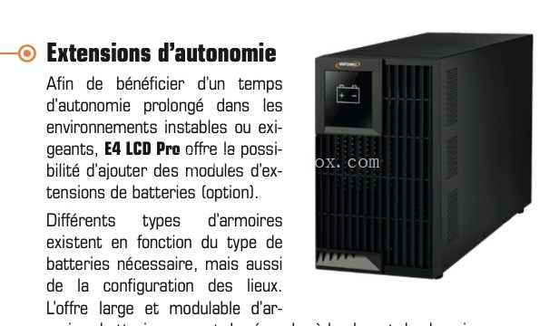 E4 LCD PRO 1000 S
