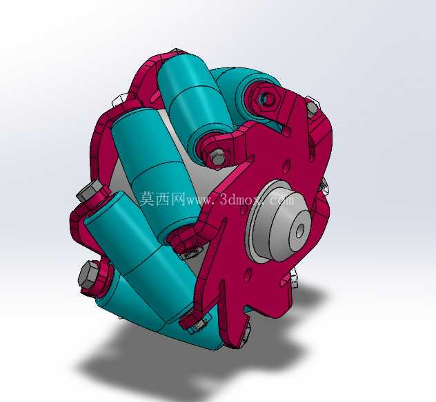 3D打印麦克纳姆轮的设计