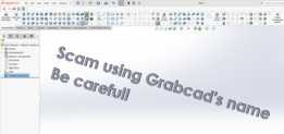 使用 Grabcad 名称进行诈骗