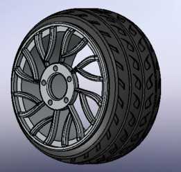 合金轮胎总成