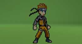NARUTO-PIXEL ART SOL