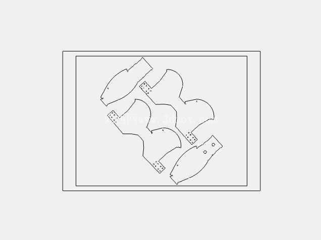 Sch��rzenset und Fingerschablonen DIY ���洬