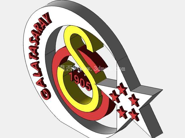 GalaraSaray Amblem �� Ay Y?ld?z