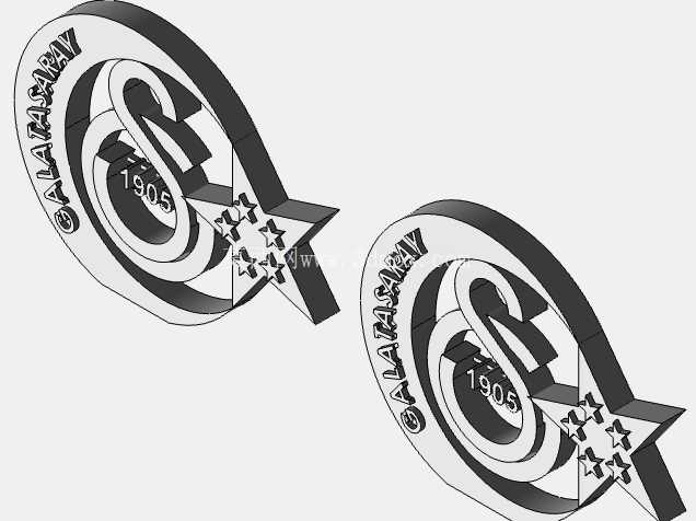 GalaraSaray Amblem �� Ay Y?ld?z