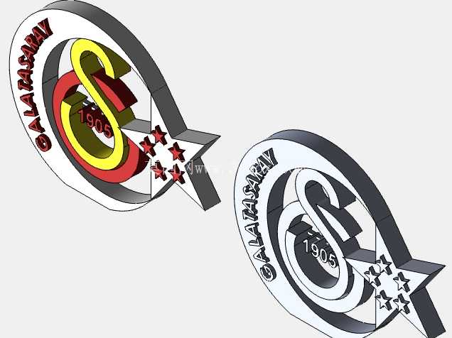 GalaraSaray Amblem �� Ay Y?ld?z